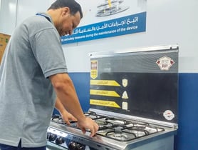 service of oven